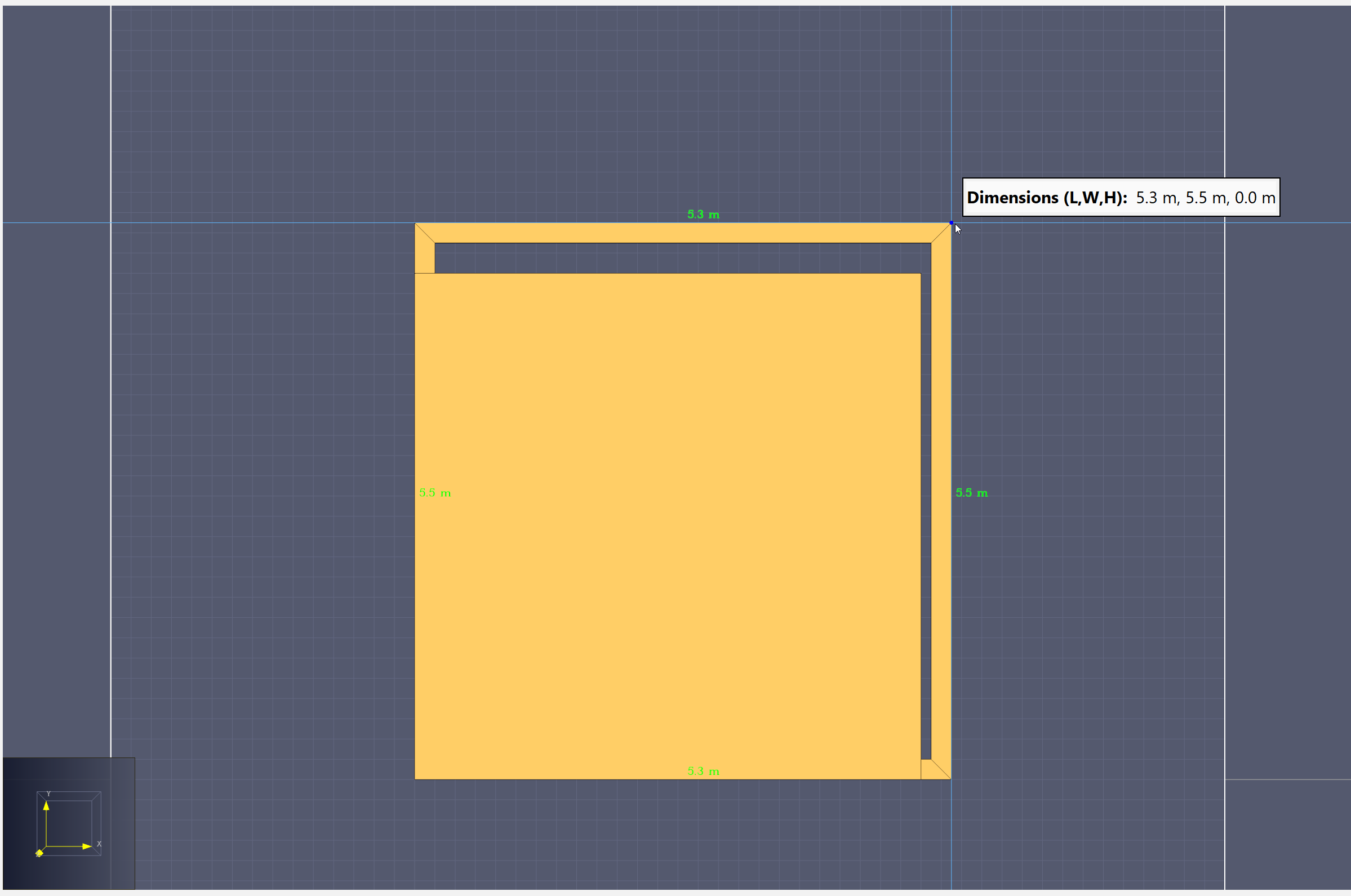 Adding Walls with the Room tool