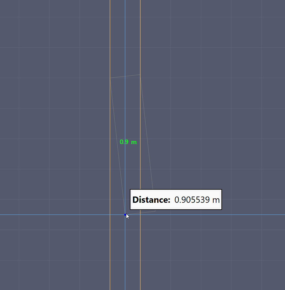 Creating the doorway with the Wall Hole tool, 2