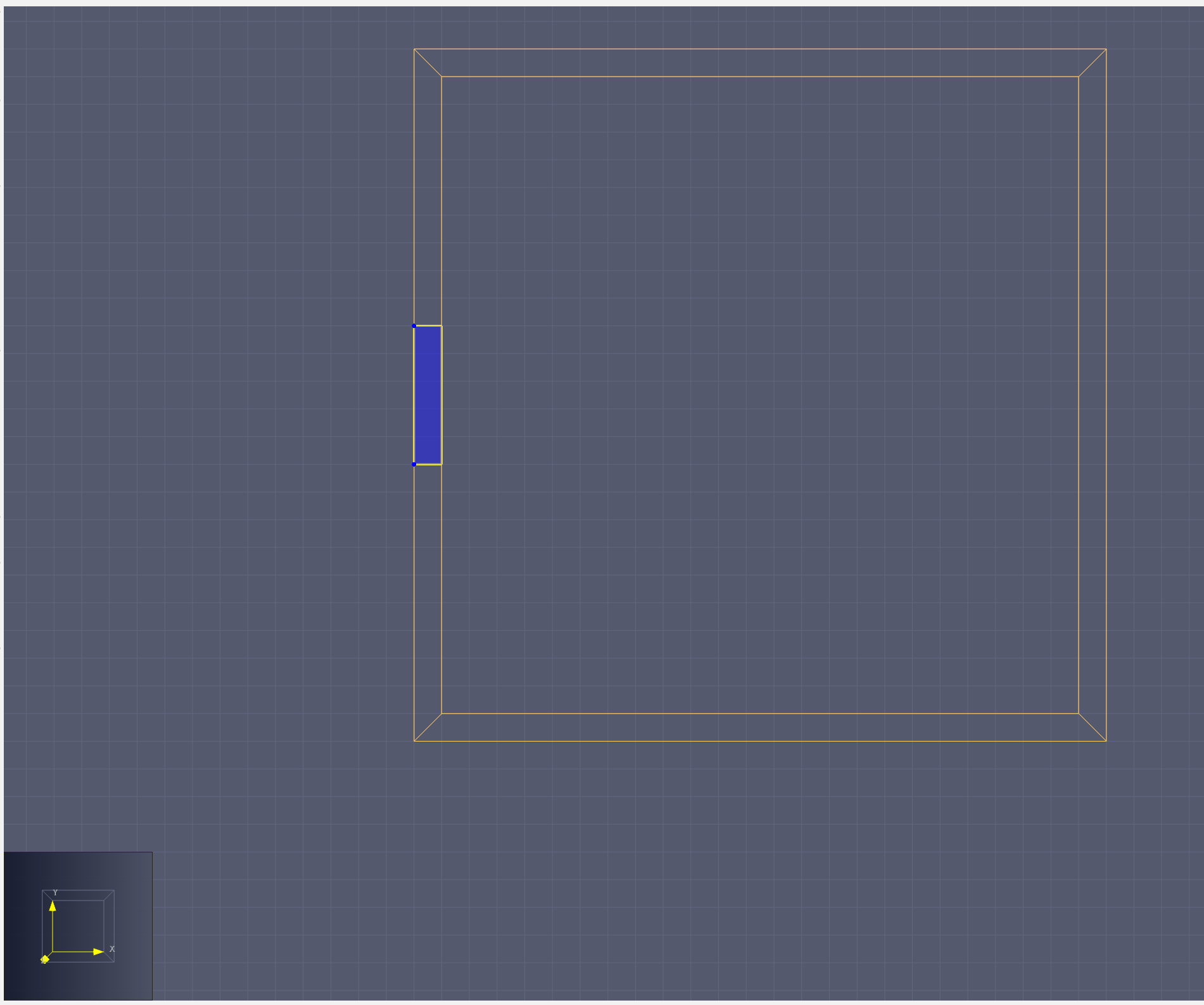 Creating the doorway with the Wall Hole tool, 3