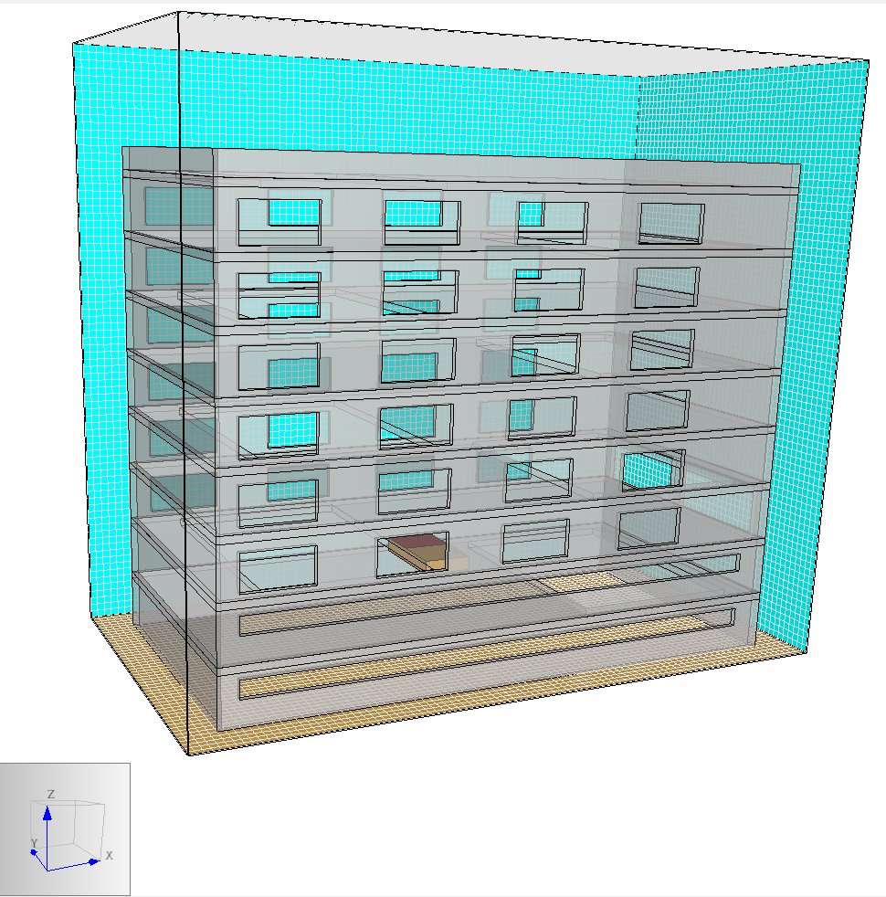 导入后的3D模型视图
