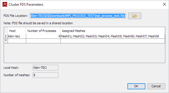 pyro ui dialog assignmeshes cluster fds parameters